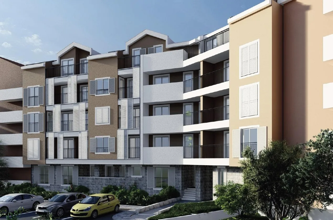 Apartments in a new building in the very Center of Budva